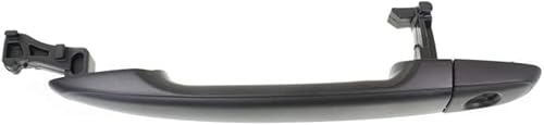 Miniatura 7 de Para Toyota Camry Manija De Puerta Exterior Delantera, Lado Del Conductor Negro Liso 2007-2011  Con Agujero De Llave Recorte Todos los Submodelos
