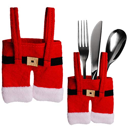 alles-meine.de GmbH kleine Tasche - Weihnachtsmannhose - 15 cm - z.B....