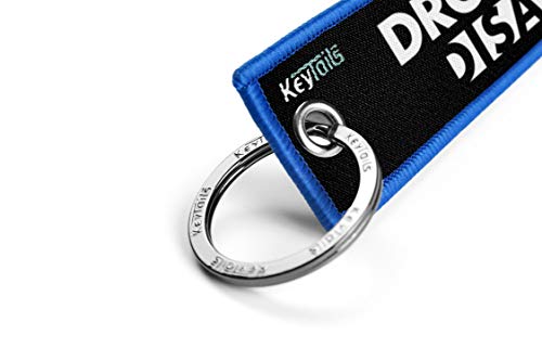 Image of KEYTAILS Keychains, Premium Quality Key Tag for Motorcycle, Car, Scooter, ATV, UTV [Drop A Gear & Disappear]