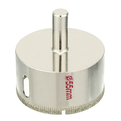 Aexit Broca para vidrio con punta diamantada 55 mm miniatura 2