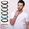 Landical 6 Pcs Cross Bracelet Father Men Gift Adjustable Braided Rope Christian Graduation Religious Prayer WWJD Jesus Gift for Women(Deep Color) #2
