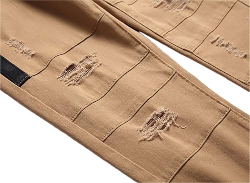 Boys Ripped Jeans Kids Lightweight Stretch Skinny Jeans Pants Slim Fit Denim Pants3