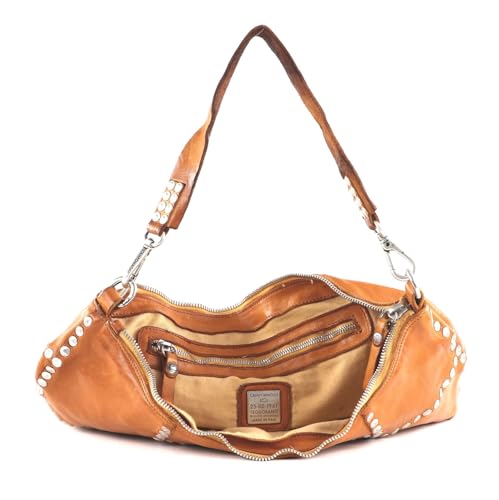 Sac horizontal Campomaggi C029130ND moutarde idéal pour vos sorties
