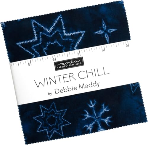Winter Chill Quilt Fabric - Charm Pack - set of 42 5