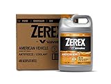 Zerex American Vehicle 50/50 Prediluted Ready-to-Use Antifreeze/Coolant 1 GA, Case of 6