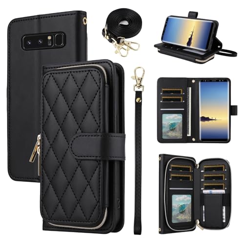 Coque Samsung Note 8 avec fermeture éclair résolvant le manque de place