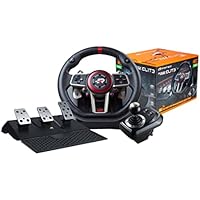 FRTEC - SUZUKA ELITE NEXT Volante de Carreras con Pedales y