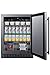 Summit SPR618OSADA Summit SPR618OADA 24 Inch Wide 30 Can Capacity Wine and Beverage Cooler Combo with Weatherproof Construction