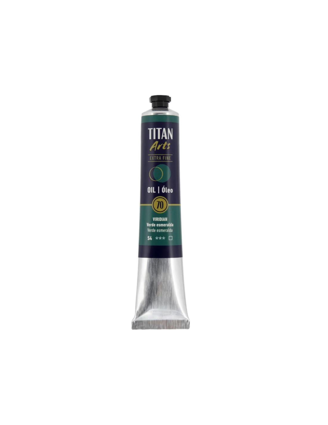 Titan Arts Oleo Extra Fino 60 Ml (70 VERDE ESMERALDA serie 4)