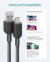Anker USB auf USB C Kabel Nylon geflochten [2 Stück 3m] – Ansicht 7