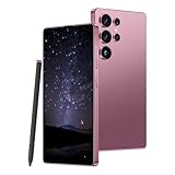 ONPTJ I25 Ultra 5G Unlocked Smartphone,12GB+512GB Fully Cell Phone for Android 14, 6.99' Unlocked Cell Phone, 7000mAh, 68MP+108MP Dual Camera/Dual SIM/Fingerprint Lock/Face (Rose)