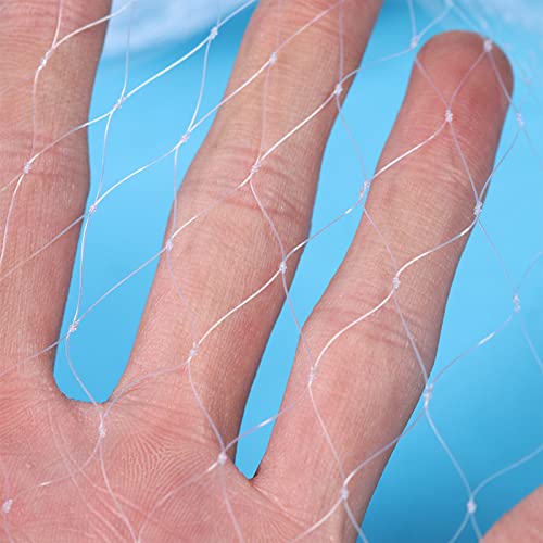 Balanzze Handmade American Saltwater Fishing Cast Net For Bait Trap Fish 3&5Ft Radius 1/2 Inch Mesh Size With Heavy Duty Real Zinc Sinker Weights (1/2Inch Mesh, 3Ft Radius) #TOP5