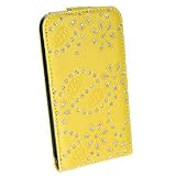 Die aufklappbare Strass stein Motiv Cover für HTC One X Case verleiht Ihren Smartphone einem einzigartigen Design