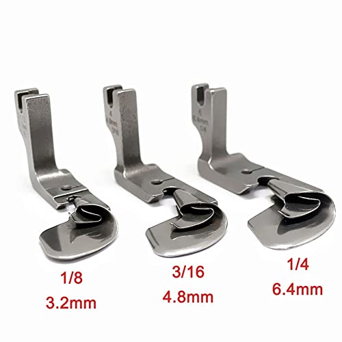 Pie para dobladillo curvado industrial 1/8" (3.2mm) miniatura 4
