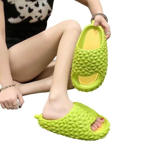 Summer Slippers For Women Women's Fashion Durian Couple Home Outdoor Wear Soft Bottom ls4