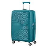 American Tourister Soundbox - Spinner M Expandible Maleta, 67 cm, 71.5/81 L, Verde (Jade Green)