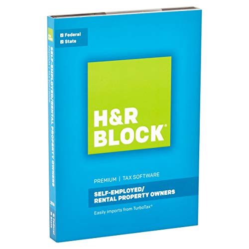 H&R Block Premium 2016 Tax Software, For PC/Mac, Traditional Disc