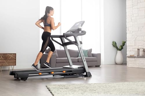 Image of NordicTrack T 7.5 S; iFIT-enabled Treadmill for Running and Walking with 7 inch Tilting Touchscreen and SpaceSaver Design