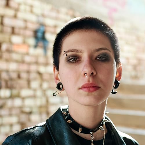 Marsrut 50 Pcs Ear Stretching Kit, Lightweight Tapers, Tunnels & Plugs For Starter Expanders, Body Piercing Jewelry Earring Gauges Gauging Set For Women thumb #4