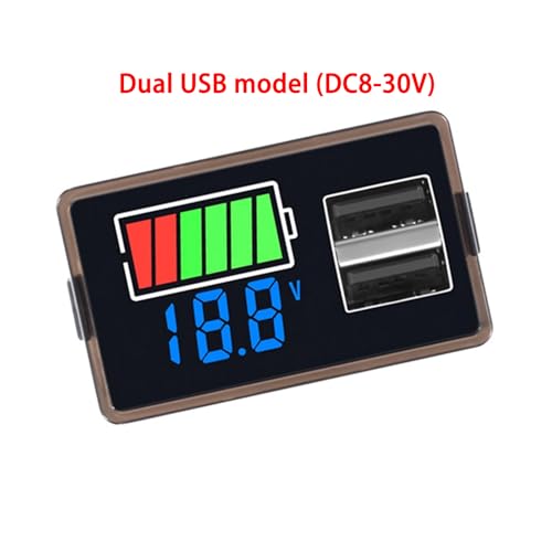 DC8-30V obe[eX^[_u USB [d|[g LED XN[A^CdԗpLvdHobe[eʃj^[ LED fBXvC