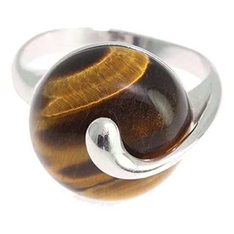 Artipol Anillo Ojo de Tigre Plata Rodinada Cover