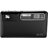 Kodak Slice 14MP Digital Camera with Schneider-Kreuznach Prism 5x Optical Image Stabilized Zoom and 3.5-Inch Touch-Screen LCD (Black)