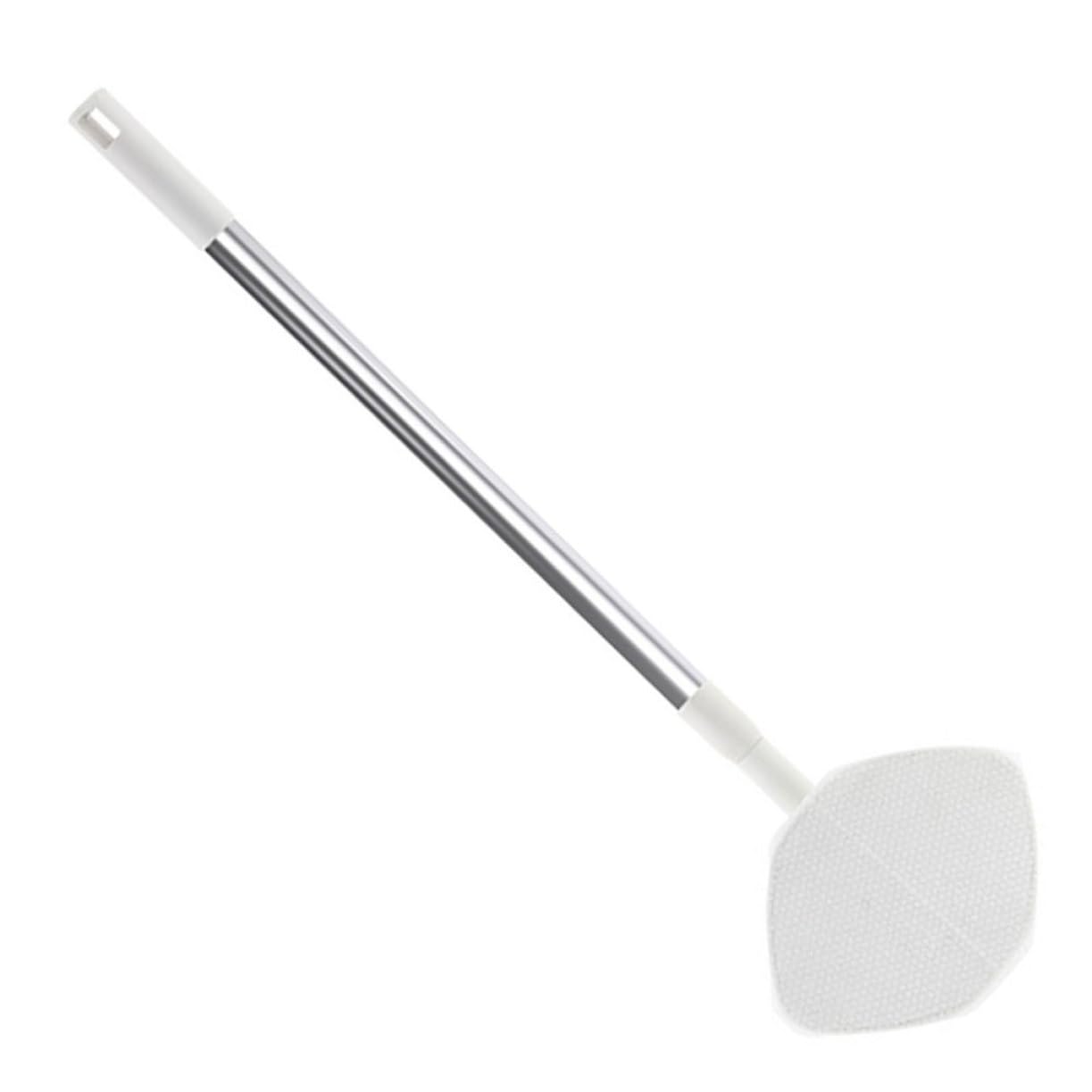FOMIYES Rotating Dust Mop with Face Cleansing Attachment Long Handle for Easy Cleaning of Hardwood Floors No-wash Design for Effortless Dust Removal for Home Use