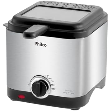 Fritadeira Philco Deep Fry 1.8L Inox 127V