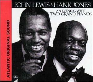 JOHN LEWIS (2) HANK JONES - An Evening With Two Grand Pianos - Disque CD
