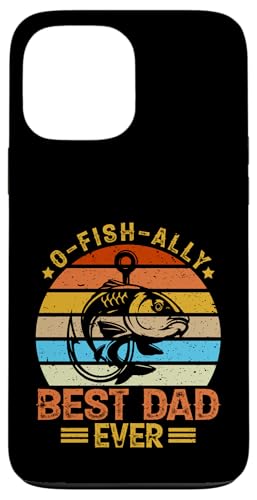 O-Fish-Ally Best Dad Ever Funny ���g�� �����Y �o�X�ނ� �p�p �X�}�z�P�[�X iPhone 13 Pro Max �p