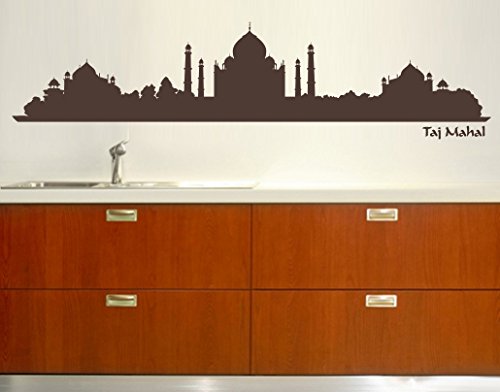 Adesivo da parete Skyline Taj Mahal bsm028 da