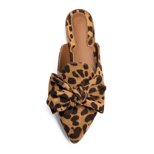 Image of Rilista Mules for Women Slip On Comfortable Pointed Toe Womens Loafers Women's Flats for Women's Mules & Clogs