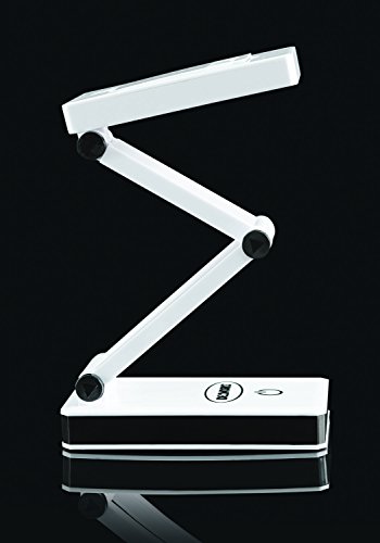 Ideaworks Jr7911 Led Desk Lamp, White With Magnifying Glass #TOP3