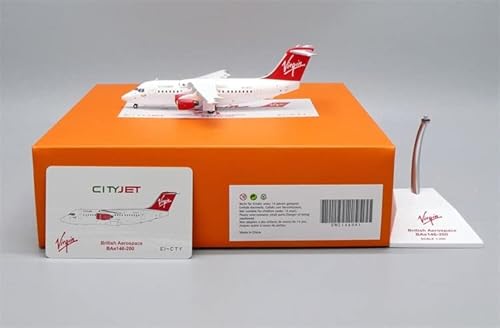 Jc Wings Bae 146-200A Virgin Express City Jet Ei-Cty With Stand Limited Edition 1/200 Diecast Aircraft Pre-Built Model #TOP5