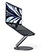 Produktbild LULULOOK Faltbar Laptop Ständer mit 360° Drehbarer Basis, Verstellbar Laptop Halterung für Schreibtisch, All Aluminium Notebook Ständer für MacBook pro 2023, MacBook Air, Allen Laptops 10-17", Grau