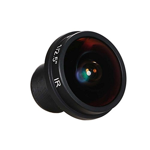 DECDEAL 1.8mm Lente Olho de Peixe HD 5.0 ​​Megapixel IR M12 Montagem 1/2.5