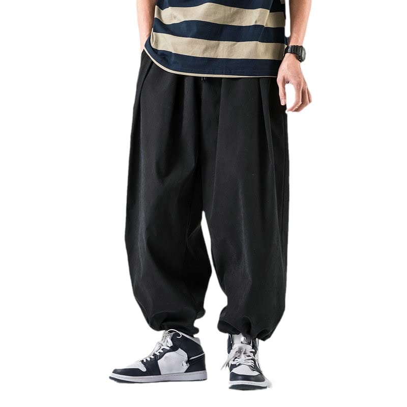 FIVETOSEVEN Streetwear Pants Men's Jogging Sweatpants Male Crotch Wide Leg Pants Casual Men Trousers Dropshipping