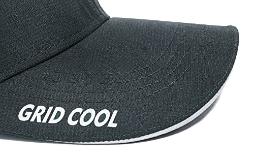 Image of Unisex Grid Cool Running Cap with Adjustable Strap (Pack of 1)