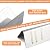 PETKAO Flavorizer Bars for Weber Genesis 1000 Grill Parts, Platinum SER I & II, Genesis 1000-5500 Gas Grills, Platinum ii 2200 etc., for Weber Genesis 1000 Flavorizer Bars 7538, 9813, 65901, 13PCS