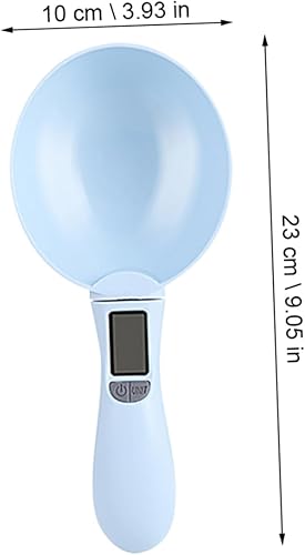 Miniatura 9 de MARMERDO Cuchara de pesaje de comida para perros Taza de medición digital de alimentos para mascotas Tazas medidoras de alimentos para mascotas