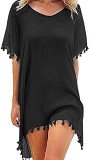 Women Beach Dress Bikini Cover Ups Beachwear Swimsuit Cover Up Beach Summer Casual Swimwear for Women Boho Beach Dress Bathing Suit Sarong