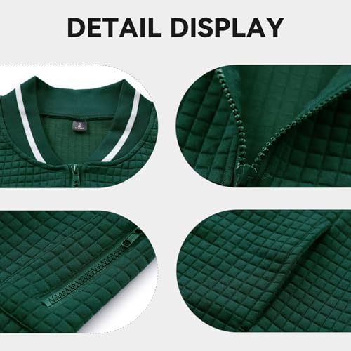 Men's Varsity Jacket Causal Slim Fit Baseball Letterman Jacket Boys Bomber Jackets4