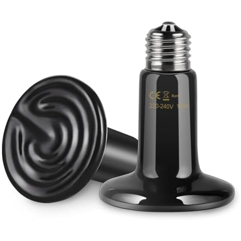 Akynite E27 100W Ceramic Heat Bulb Cover