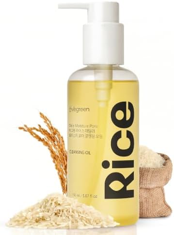 VEGREEN 7-Moisture Complex Cleansing Oil, Hydrating Makeup Remover & Face Cleanser with Hyaluronic Acid, Gentle Korean Double Cleansing, 5.07fl.oz