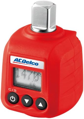 ACDelco ARM602-4 1/2” (14.8 to 147.6 ft-lbs.) Heavy Duty Digital Torque Adapter with Buzzer and LED Flash Notification – ISO 6789 Standards with Certificate of Calibration