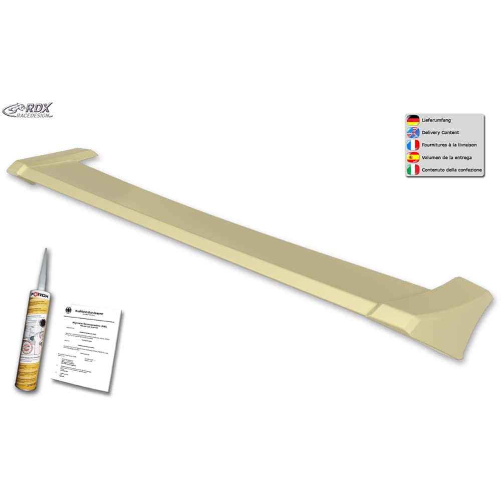 Becquet De Toit Pour Dacia Duster II (2018-2021) - Noir, En Polyuréthane (PU), Style Sport - 6