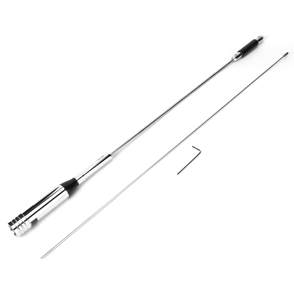 Antena Torvex de Doble Banda, NL-770R UHF PL259, látigo aéreo de Radio móvil Macho para comunicación bidireccional de vehículos Walkie Talkie