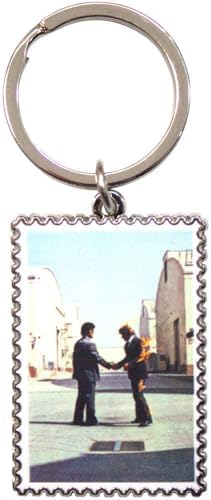 Rock Off officially licensed products Pink Floyd Wish You Were Here Stamp Metal Key Chain image 3