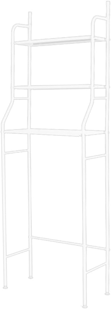 ABOOFAN Over The Toilet Storage Rack Alloy Bathroom Kitchen Organizer Space Saving Easy Assembly