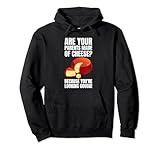 Du schaust nach Gouda! Lustiges Abholservice für Gouda-Käse Pullover Hoodie
